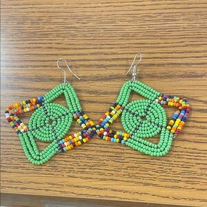 Colorful Beaded Earrings